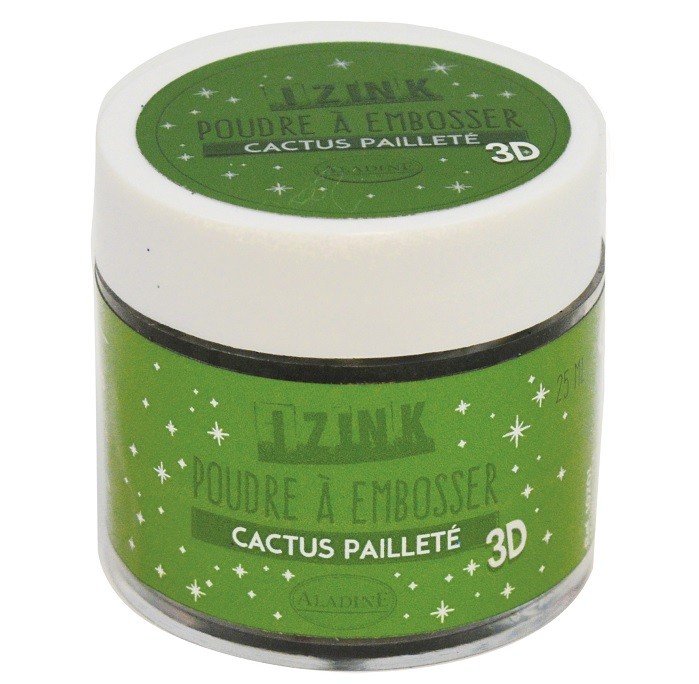 Aladine Puder do embossingu, zielony