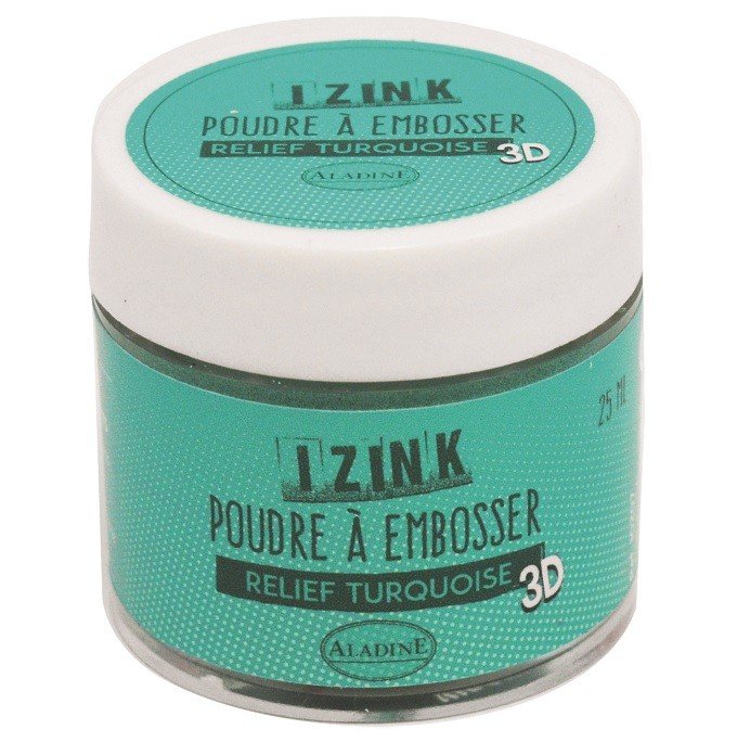 Aladine Puder do embossingu, zielony
