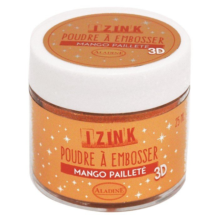 Aladine Puder do embossingu, żółty
