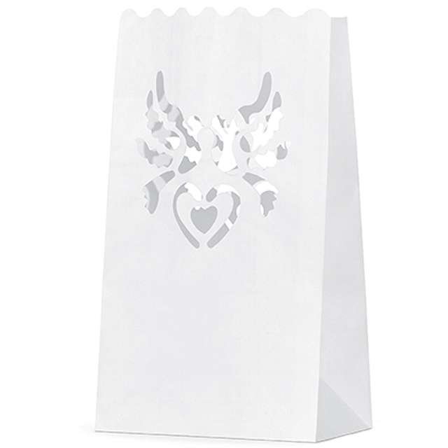 PartyDeco Lampion torebki na świece 15x9x26 cm- 10 szt., 1op LAMPT