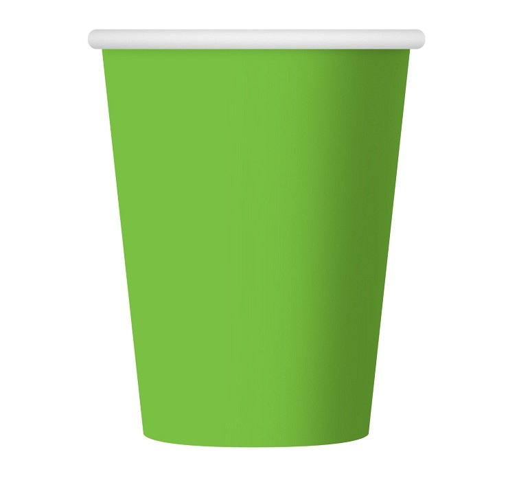 GO Kubeczki papierowe zielone - 270 ml - 6 szt. PF-KJP