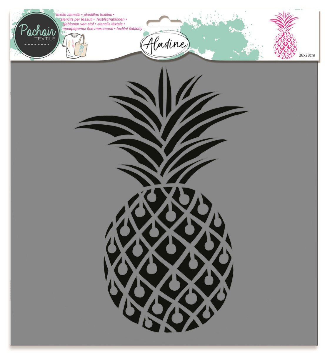 Deco-wall szablon malarski ananas 38