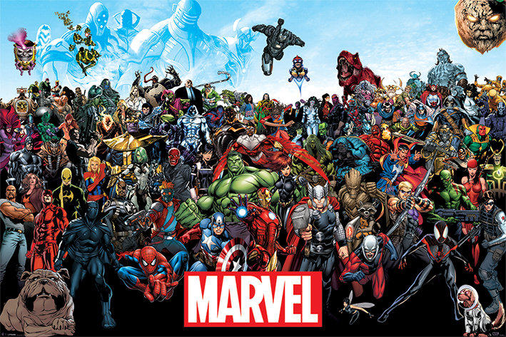 Pyramid Posters Marvel Postacie - plakat (PP33953)