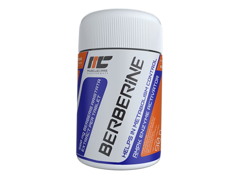 Real Pharm Muscle Care Berberine, 500 mg, 90 tabletek
