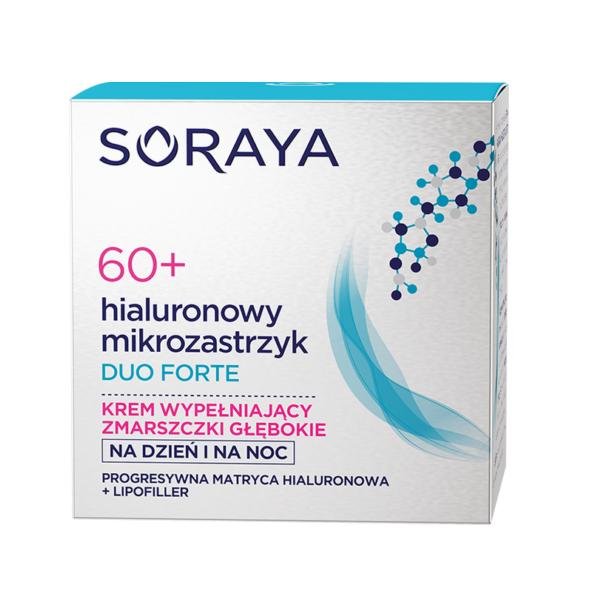 Soraya Hiauloronowy Mikrozastrzyk 60+ Krem 50 ml