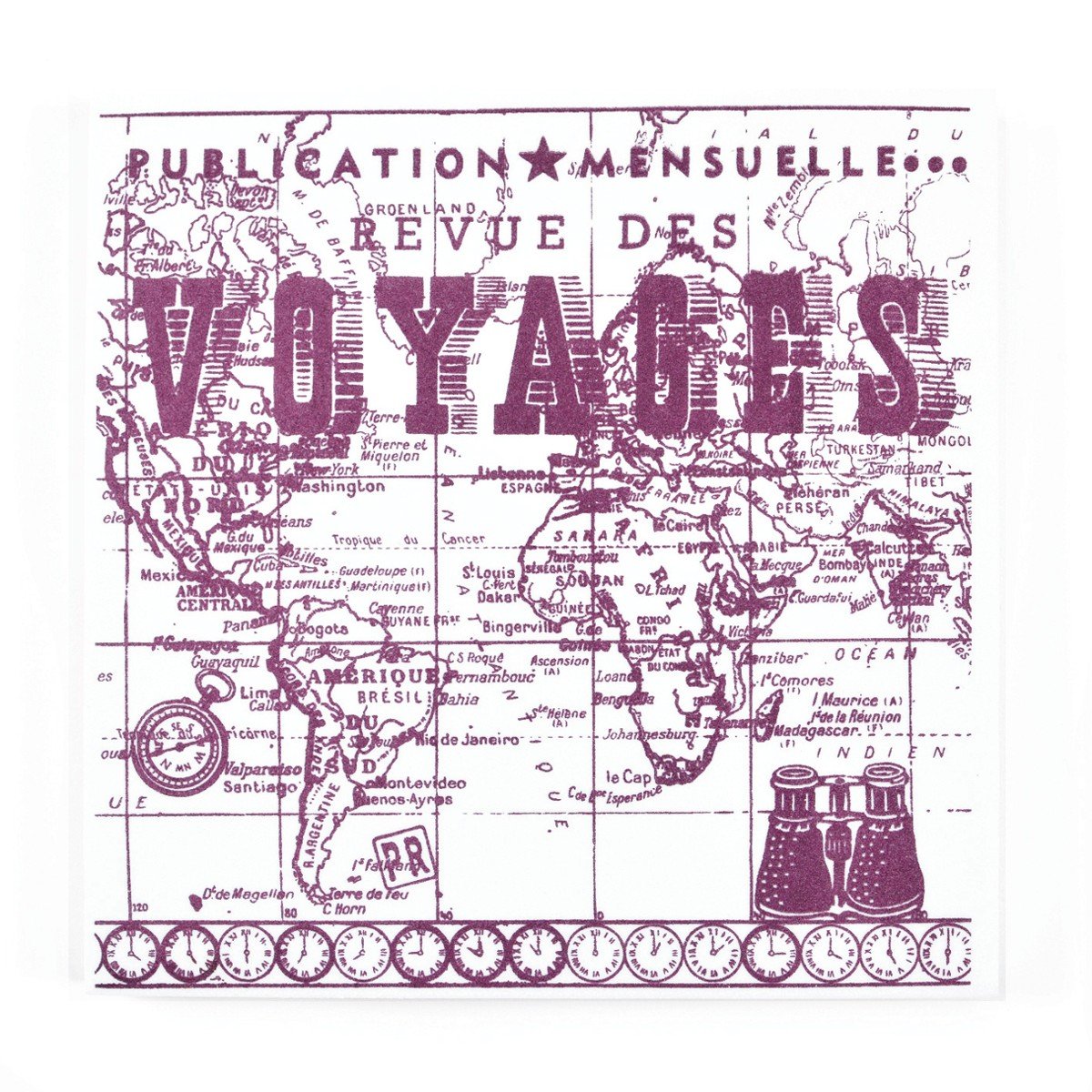 Aladine Stempel, podróże