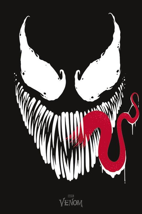 Pyramid Posters Venom Face - plakat z filmu 61x91,5 PP34380
