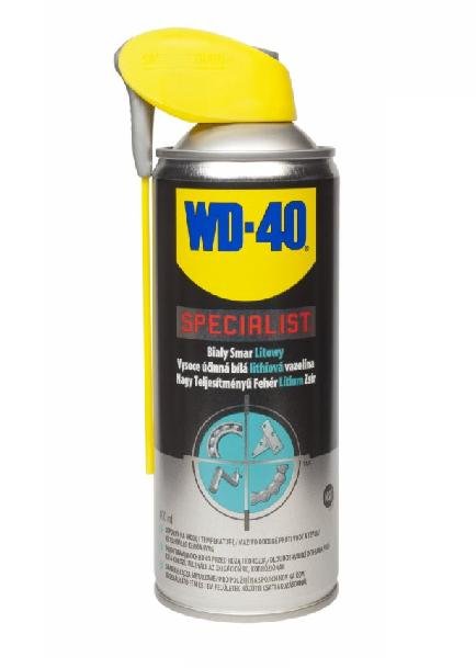 WD-40 Specialist Biały smar litowy 400 ml - Aplikator 03-102
