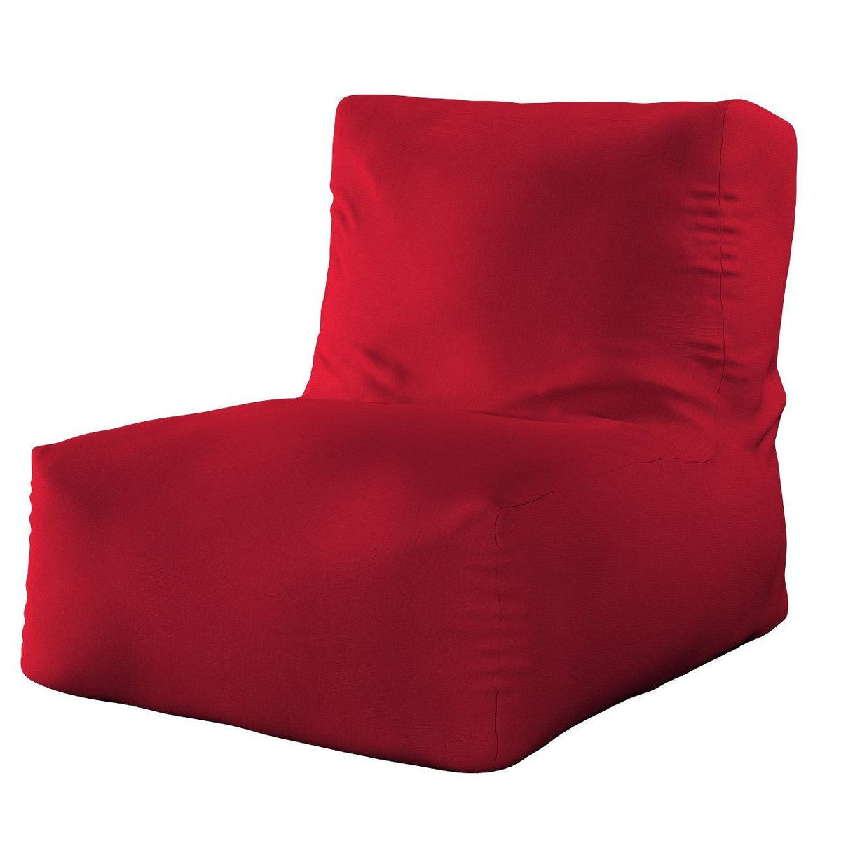 Dekoria Pufa fotel czerwony 67 × 31 × 75 cm Etna 1241-705-60