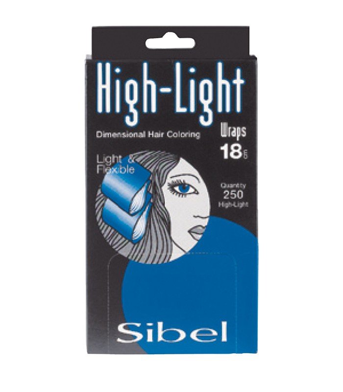 Sibel High Light Wraps 18 cm, 250 sztuk, 1er Pack (1 X 250 sztuk) 18377