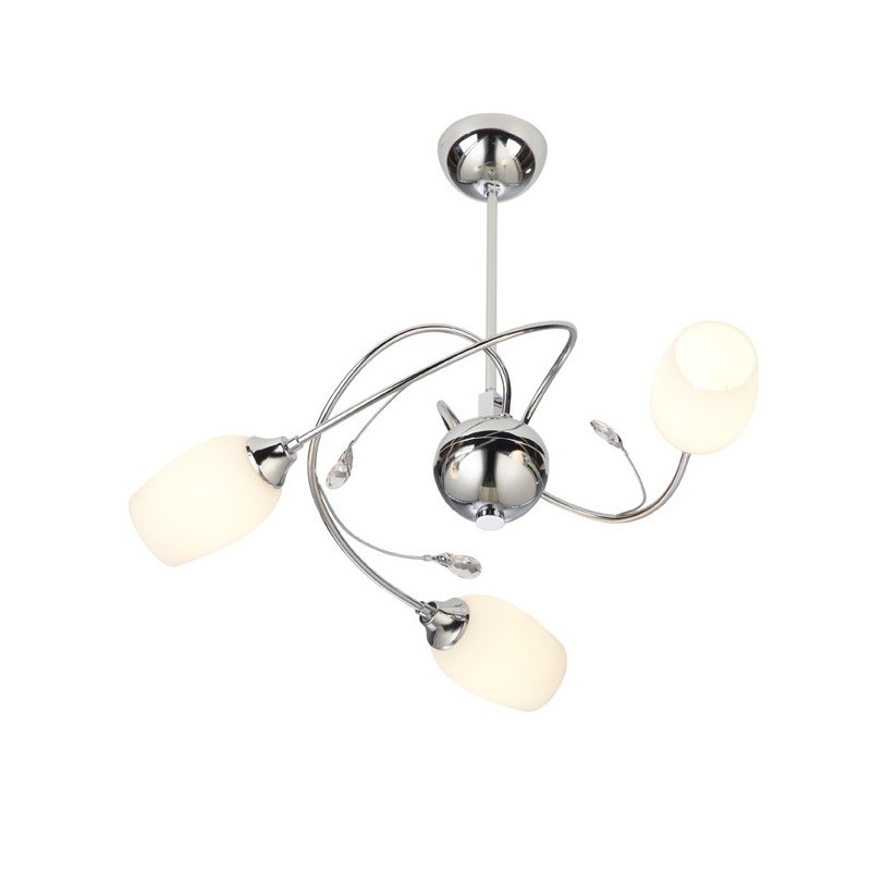 Argon Żyrandol Lampa sufitowa BARCELONA 1104 3pł biały Chrom