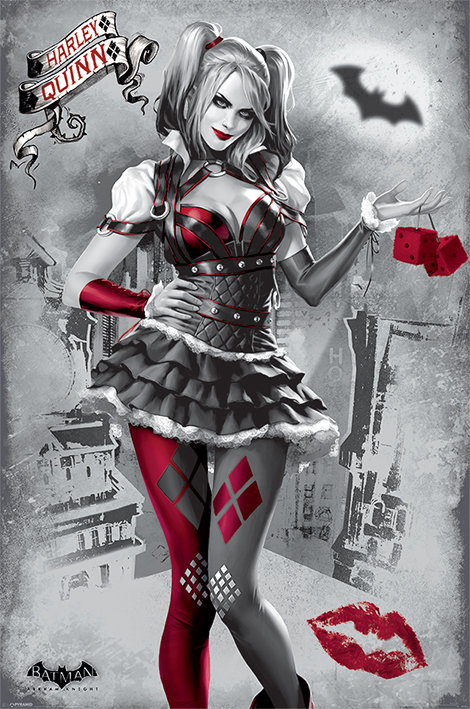 Pyramid Posters Batman Arkham Knight Harley Quinn - plakat PP33553