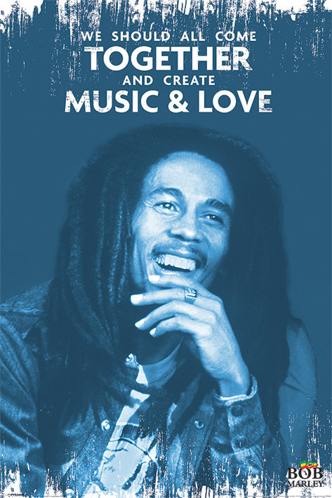 Pyramid Posters Bob Marley - Miłość i Muzyka - plakat