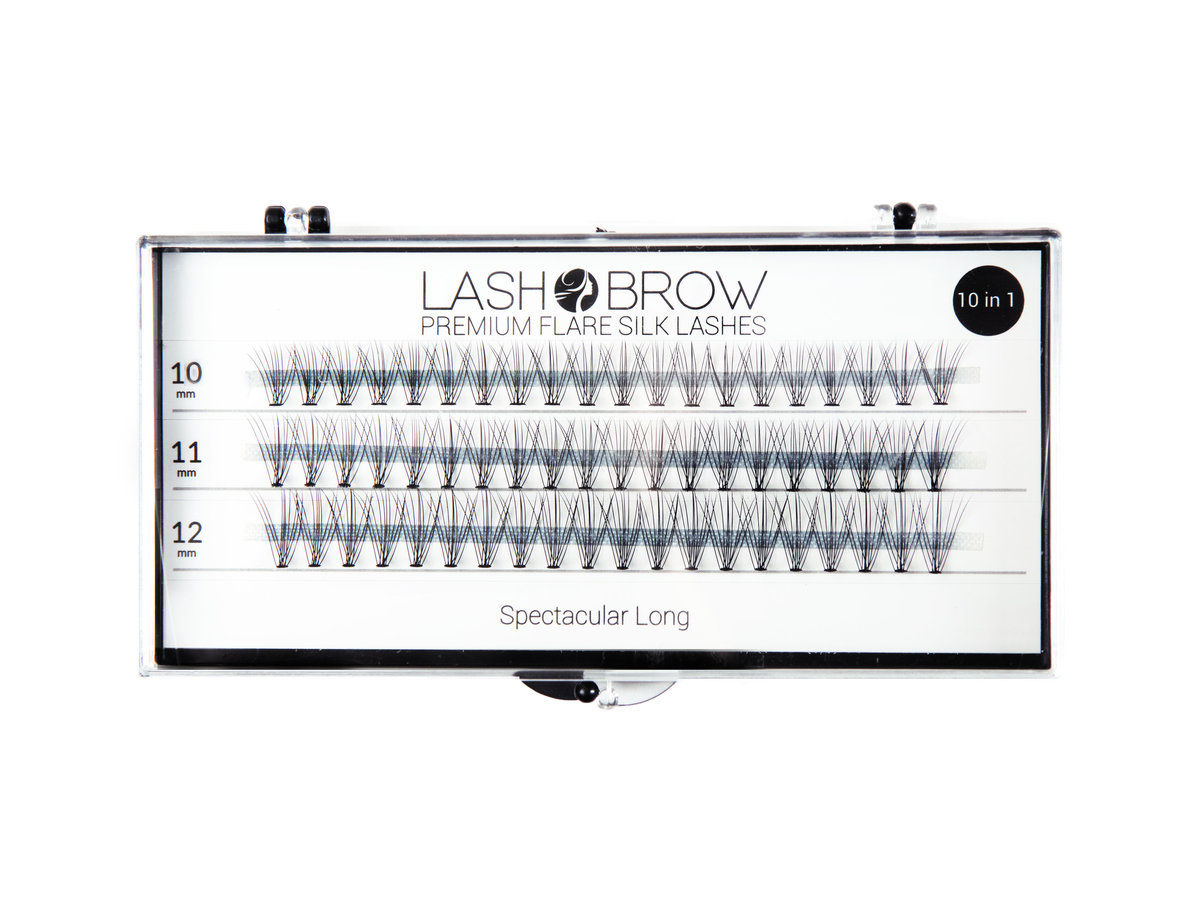 Lash Brow BROW KĘPKI PREMIUM SILK LASHES SPECTACULAR LONG