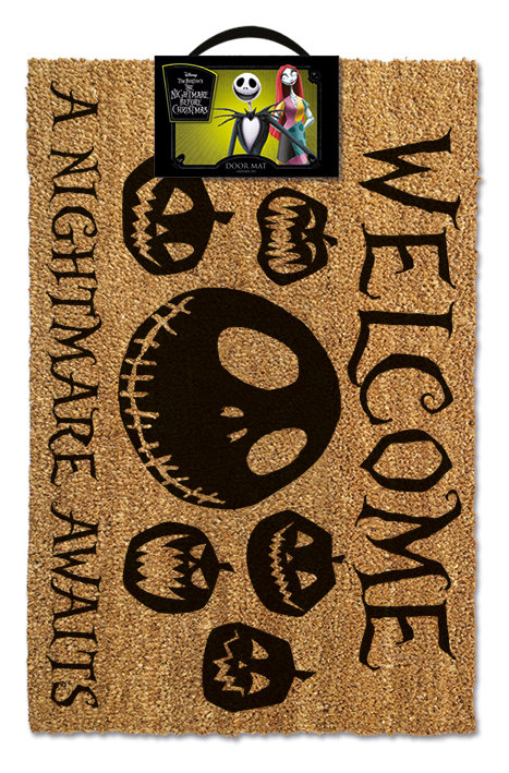Disney Nightmare Before Christmas Halloween Town Jack Skellington antypoślizgowa wycieraczka
