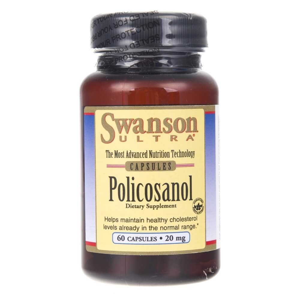 SWANSON Health Biocosanol Polikosanol Policosanol 20mg 60 Kapsułek