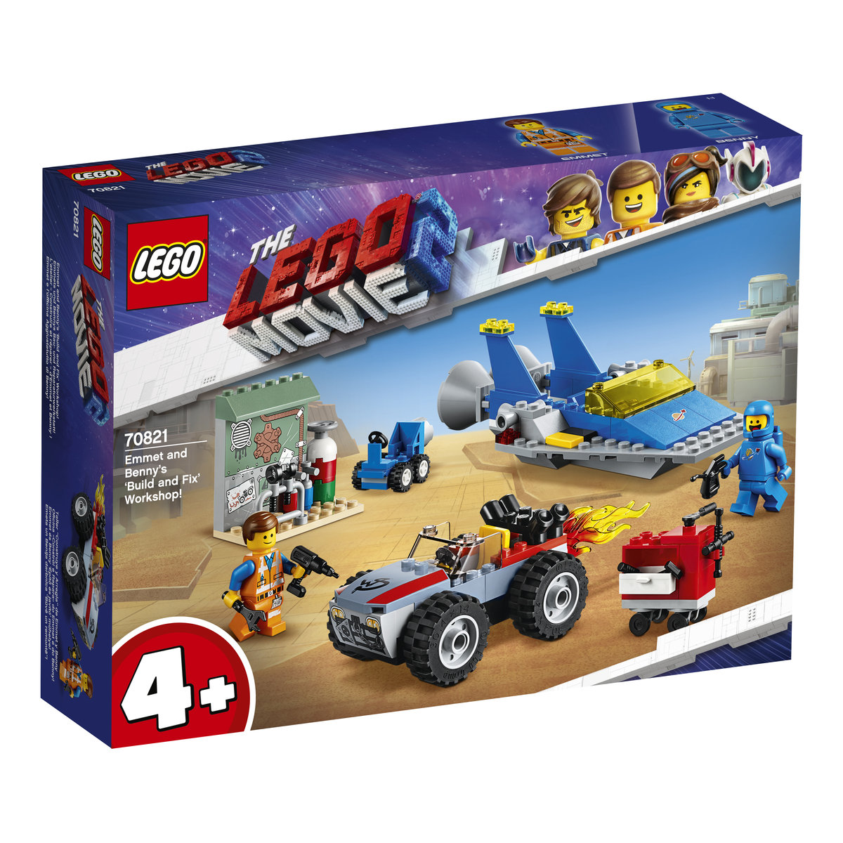 LEGO Movie Warsztat Emmeta i Benka 70821