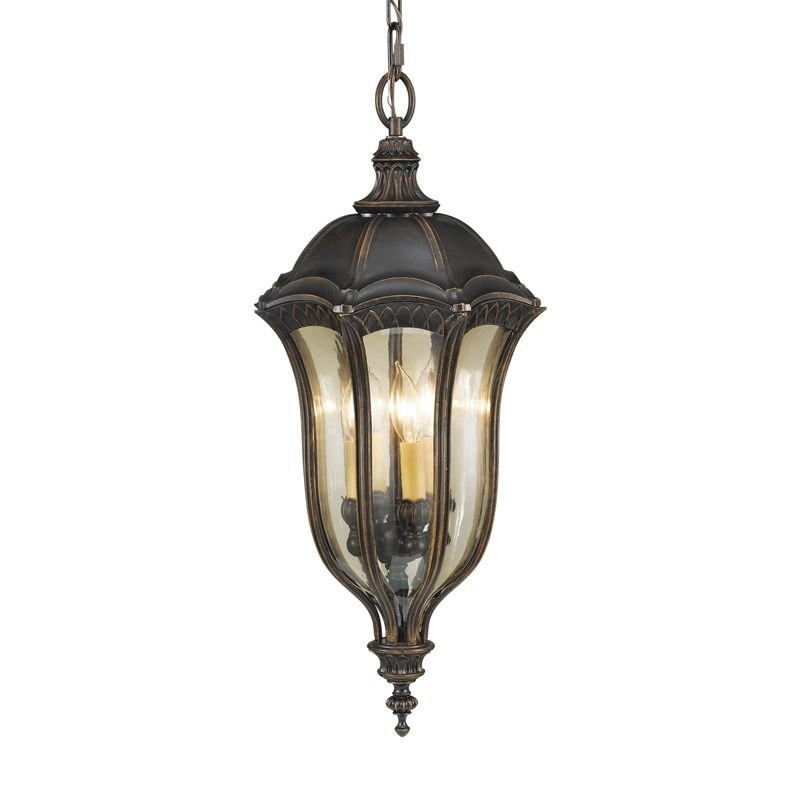 Elstead Lighting Baton Rouge Chain Lantern FE/BATONRG8 Lampa wisząca ogrodowa stylowa FE/BATONRG8)