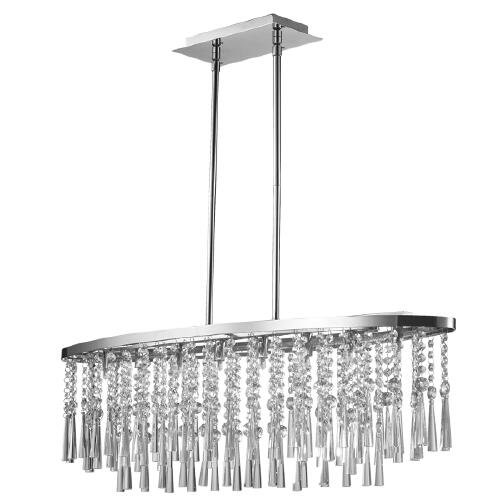 Spotlight Luxoria Lampa wisząca owalna chrom 4325