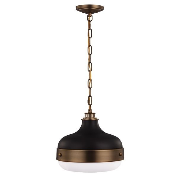 Elstead Lighting LAMPA wisząca FE/CADENCE/2P MB FEISS metalowa OPRAWA Zwis antyczny mosią