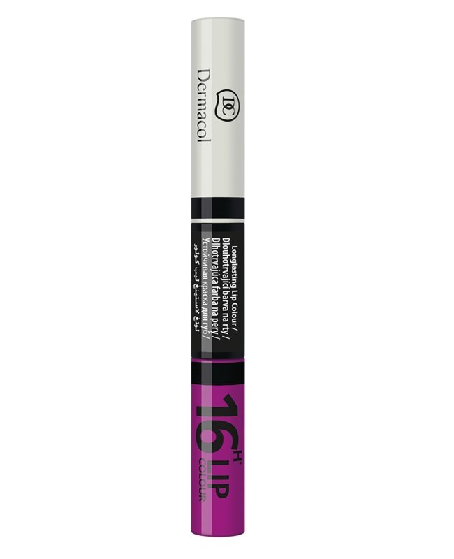 Dermacol 16H Lip Colour - Longlasting Lip Colour - Długotrwały błyszczyk do ust - 19 DERLLCBUS-DOUS-04