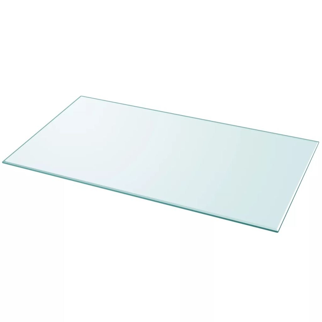 vidaXL Blat stołu szklany, prostokątny 1200x650 mm vidaXL