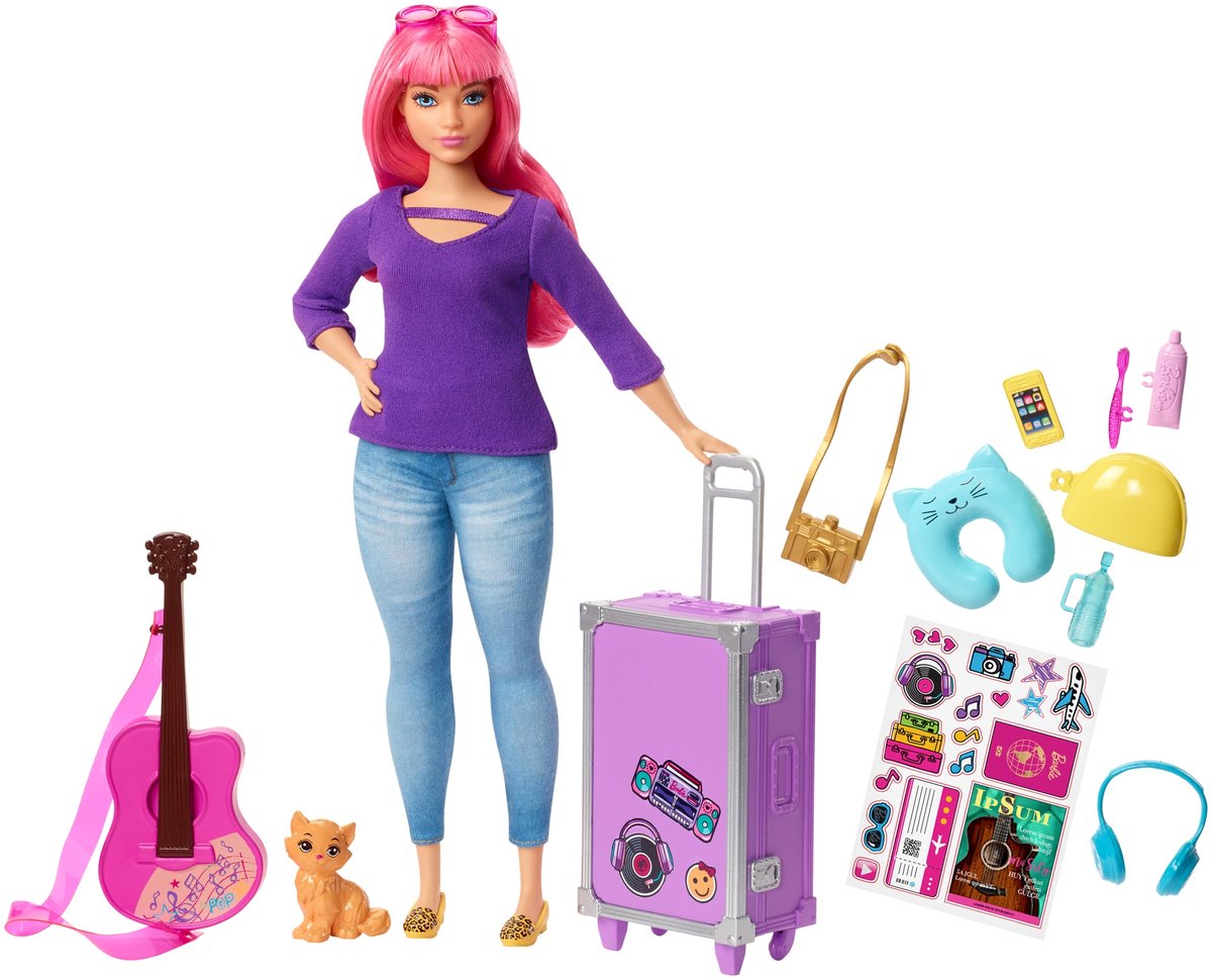 Mattel DREAMHOUSE ADVENTURES DAISY W PODRÓŻY FWV26