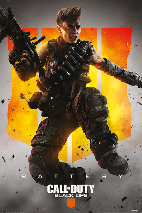 Close Up Call of Duty: Black Ops 4 Battery Maxi plakat 61 x 91,5 cm (PP34375)