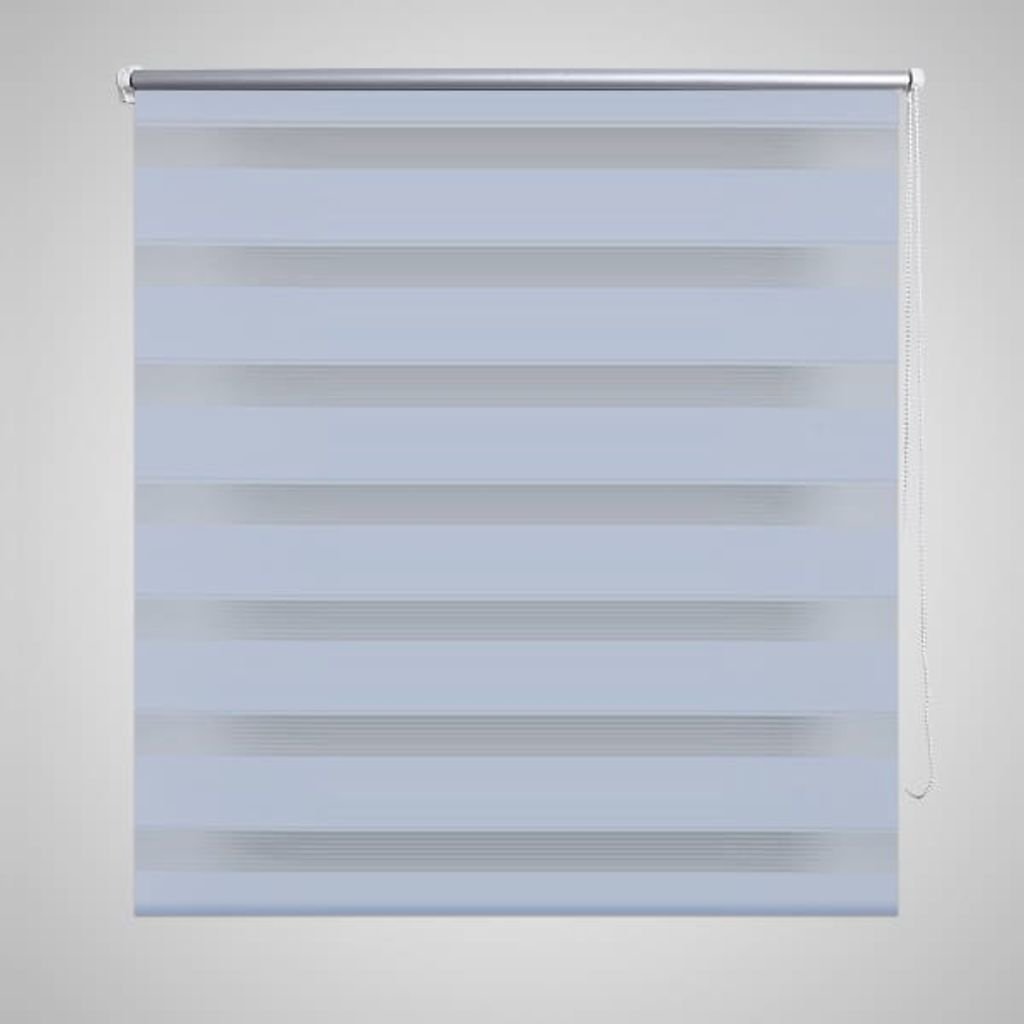 vidaXL vidaXL Roleta w pasy (80 x 150 cm) biaa