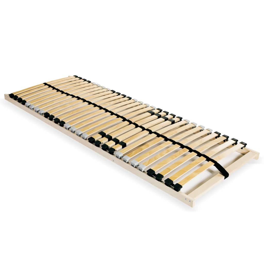 vidaXL Stelaż do łóżka z 28 listwami, 7 stref, 70x200