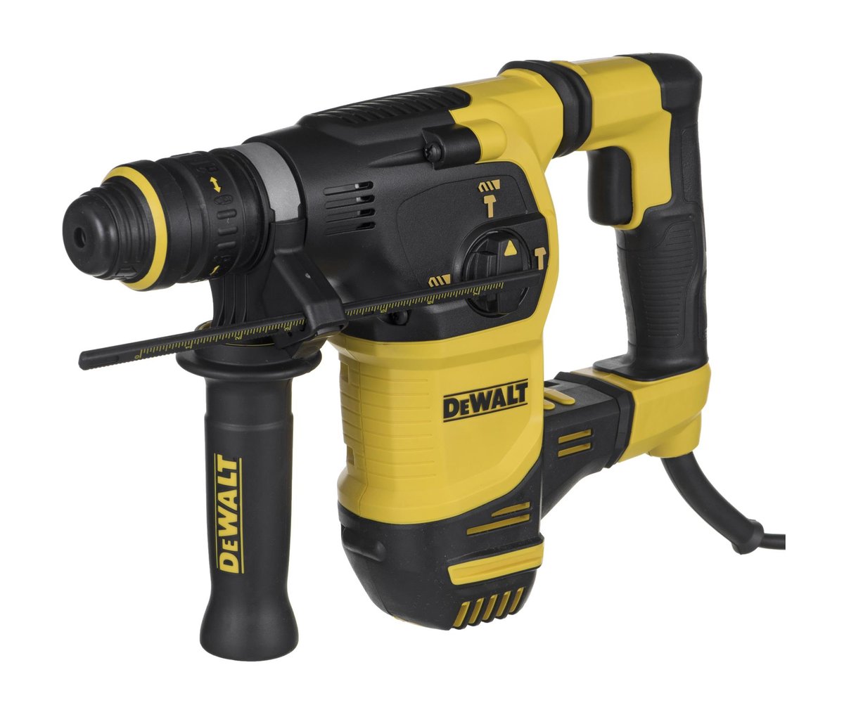 DeWalt D25334K - Młotowiertarka 3-funkcyjna + dodatkowy uchwyt D25334K