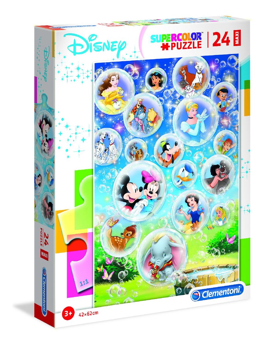 Clementoni Puzzle 24 elementy MAXI Disney Classic