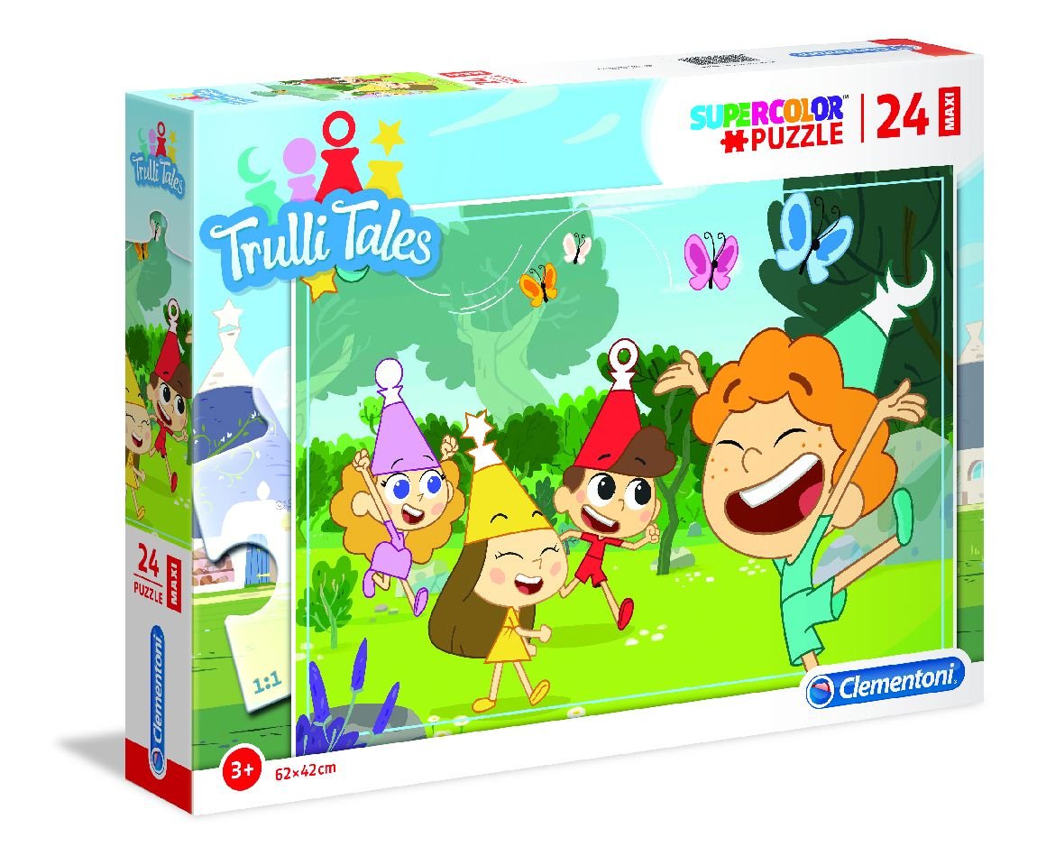 Clementoni Puzzle 24 elementy MAXI Trulli Tales