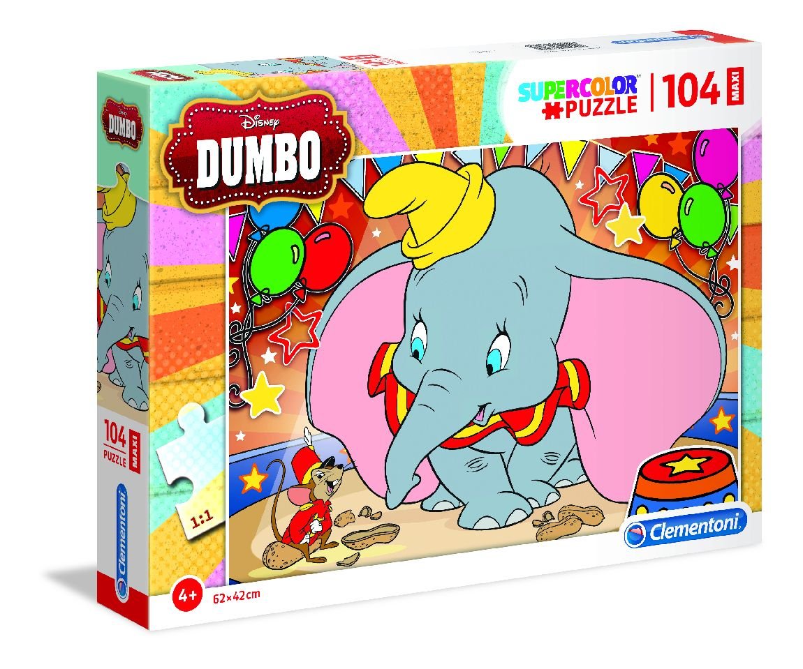 Puzzle Supercolor Maxi Dumbo 104