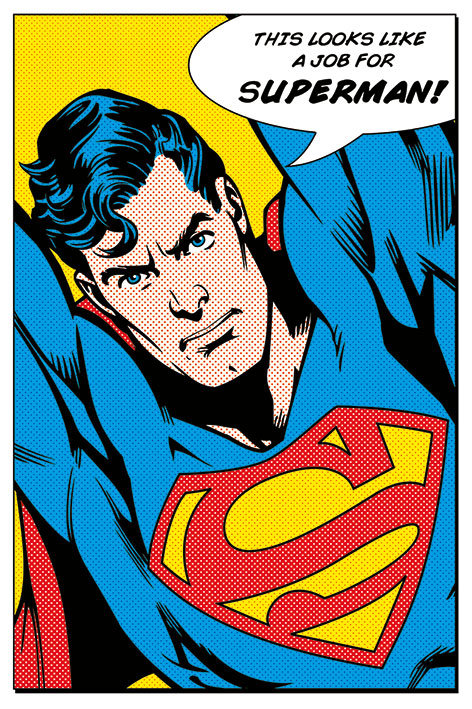 Pyramid Posters Superman (Looks Like A Job For) - plakat PP33096