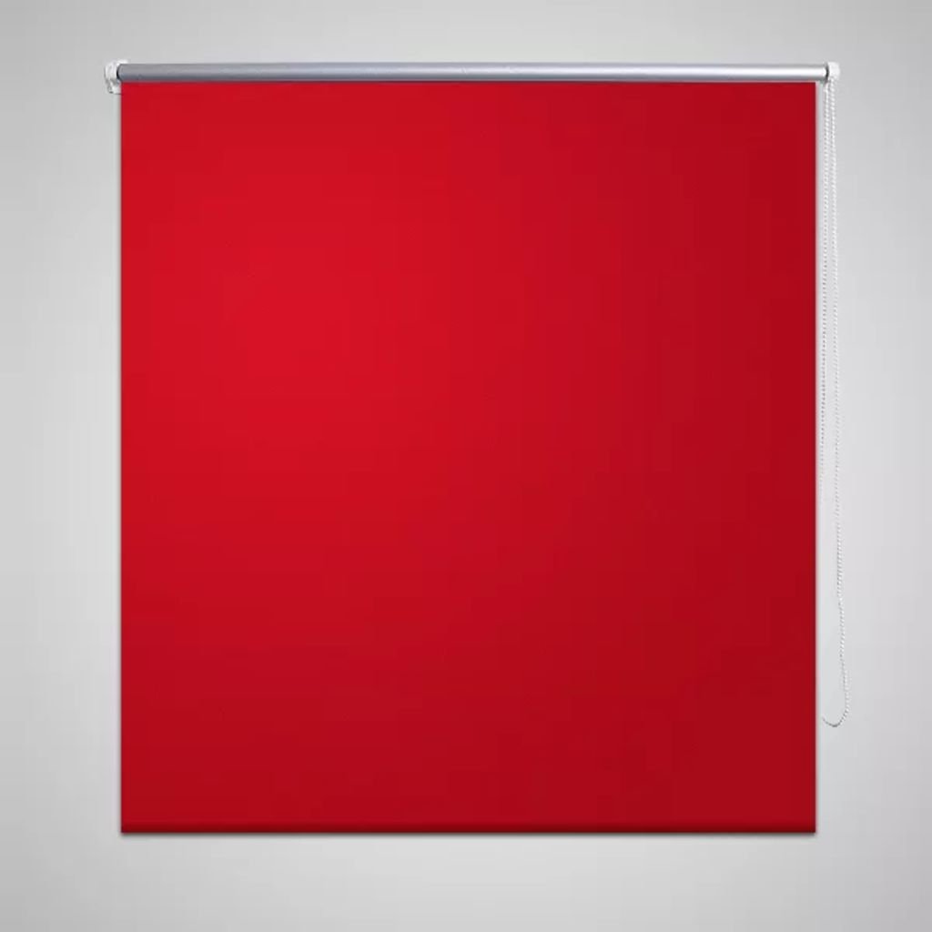 vidaXL Roleta przeciwsłoneczna 40 x 100 cm Czerwona