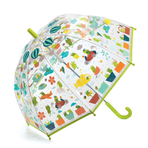 Djeco, parasol przeciwdeszczowy Żabki