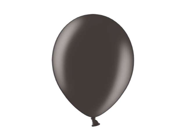 Фото - Інші прикраси Balony, metalik, 12\", czarne, 100 sztuk
