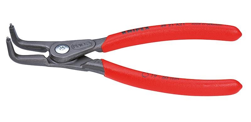 Knipex PRECYZYJNE SZCZYPCE DO PIERŚCIENI ZEW.WYGIĘTE 210MM KN 49 21 A31