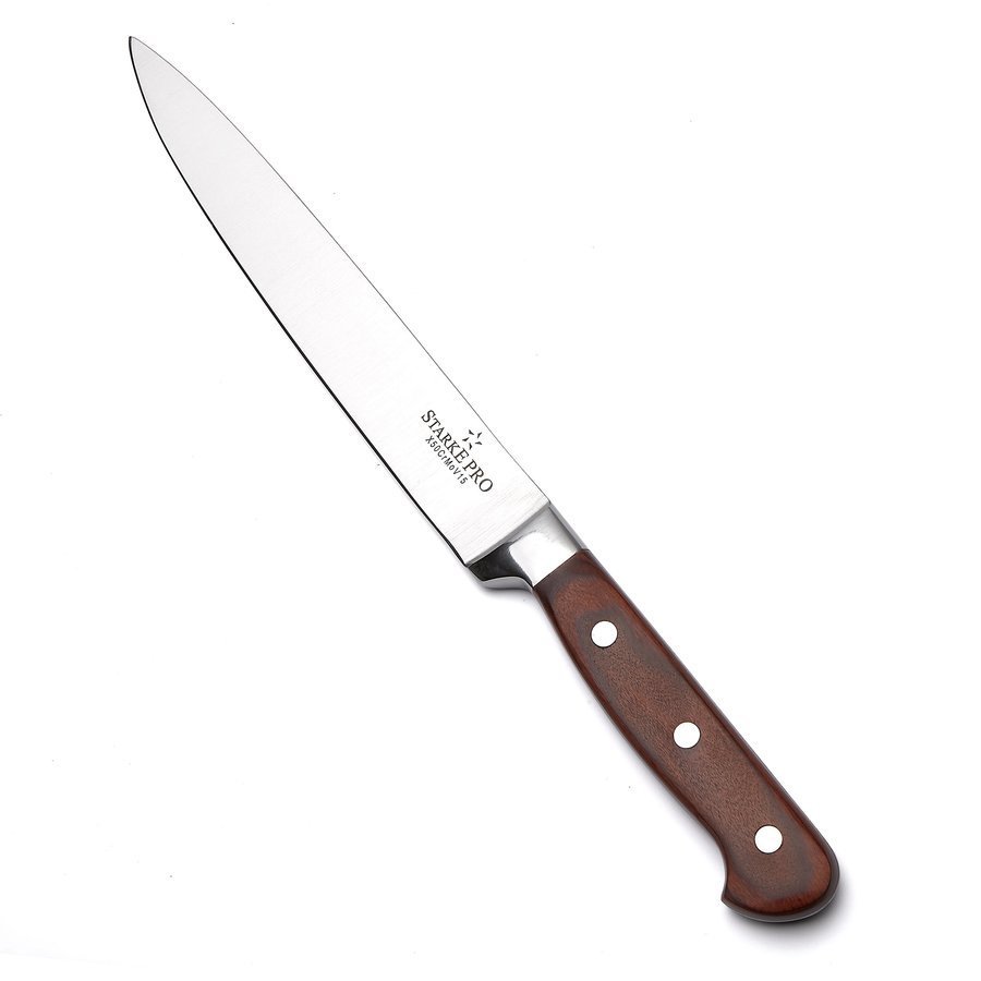 Starke NÓŻ KUCHENNY UNIWERSALNY SILVA 22 CM DREWNIANA RĘKOJEŚĆ NIEMIECKA JAKOŚĆ Silva nóż kuchenny uniwersalny 22 cm