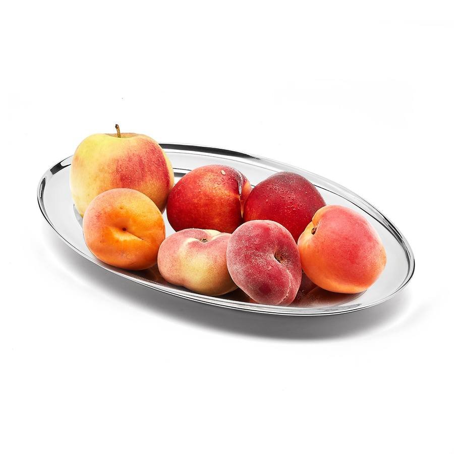 Tadar PÓŁMIS OWALNY 30 CM ZE STALI NIERDZEWNEJ 5900672758115