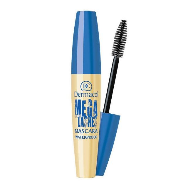 Dermacol Mega Lashes Waterproof Mascara - Wodoodporny tusz do rzęs DERLMTRZ