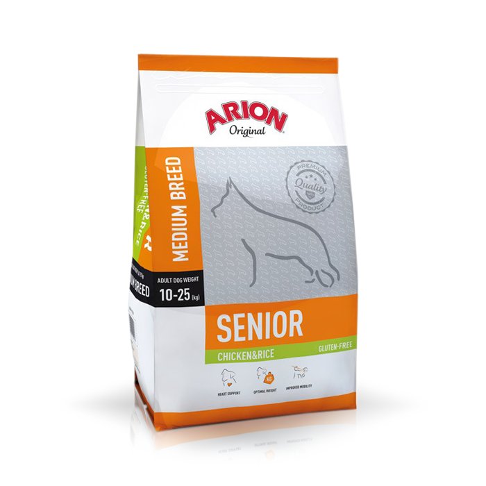 Arion Senior Medium Breed Chicken&Rice 12 kg