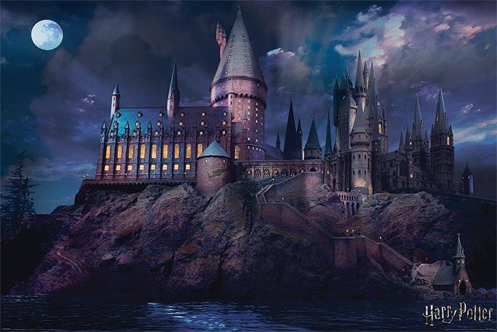 Pyramid Posters Harry Potter - Hogwart - plakat filmowy 91,5x61 PP34369