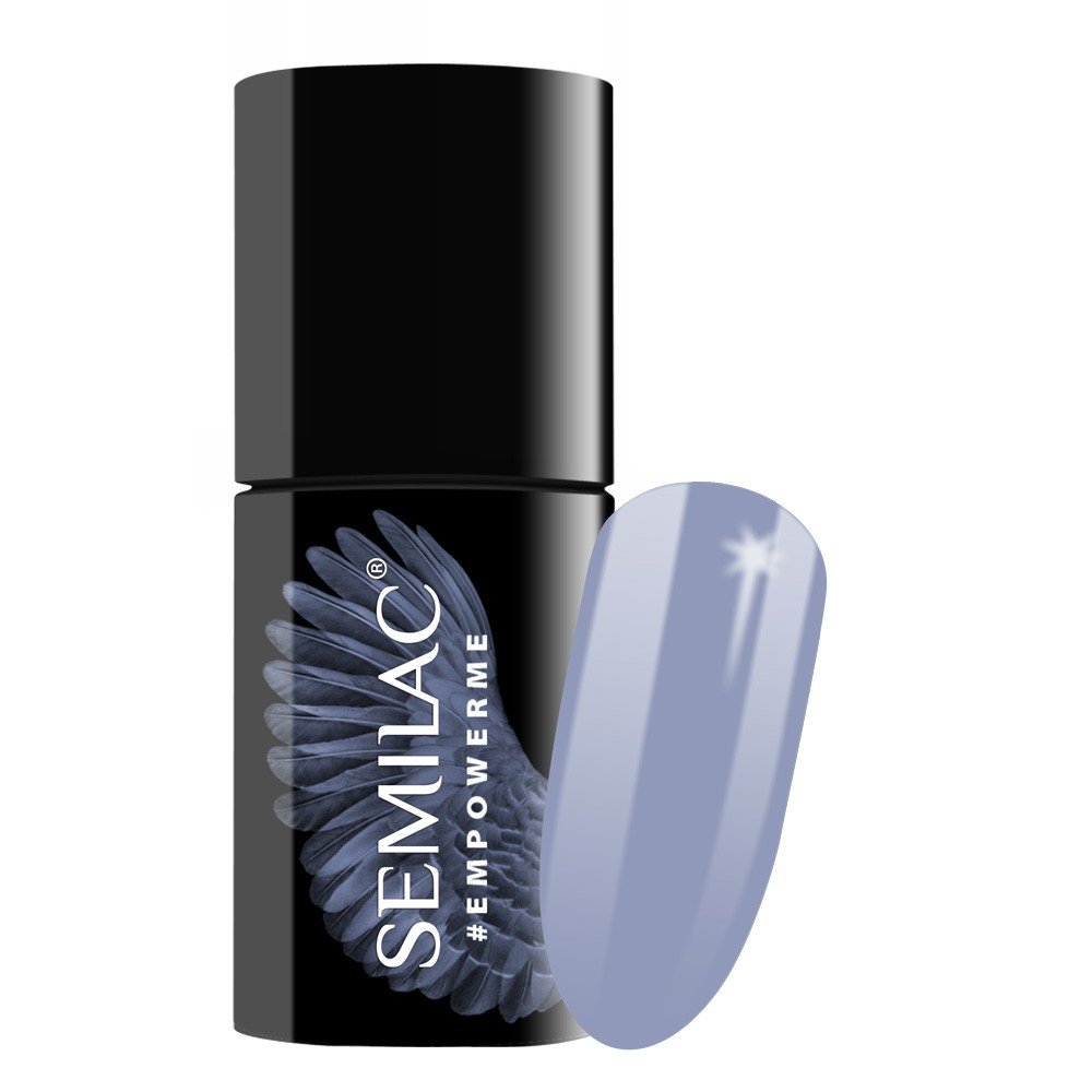 Semilac All in my hands 227 Light Violet lakier hybrydowy 7ml 5902751407006