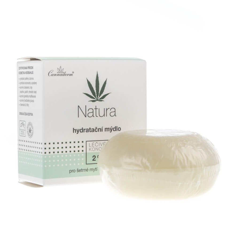 Cannaderm Cannaderm Natura Mydło nawilżające z pH 5,5 - 100 g