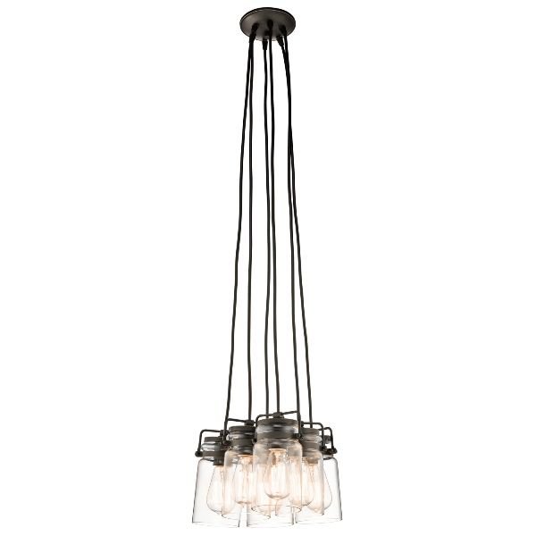 Elstead Lighting 6-punktowa lampa wisząca Brinley