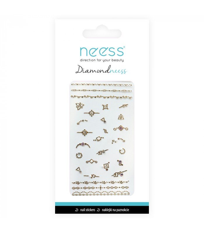Neess Neess Naklejki na paznokcie Diamondneess 3712