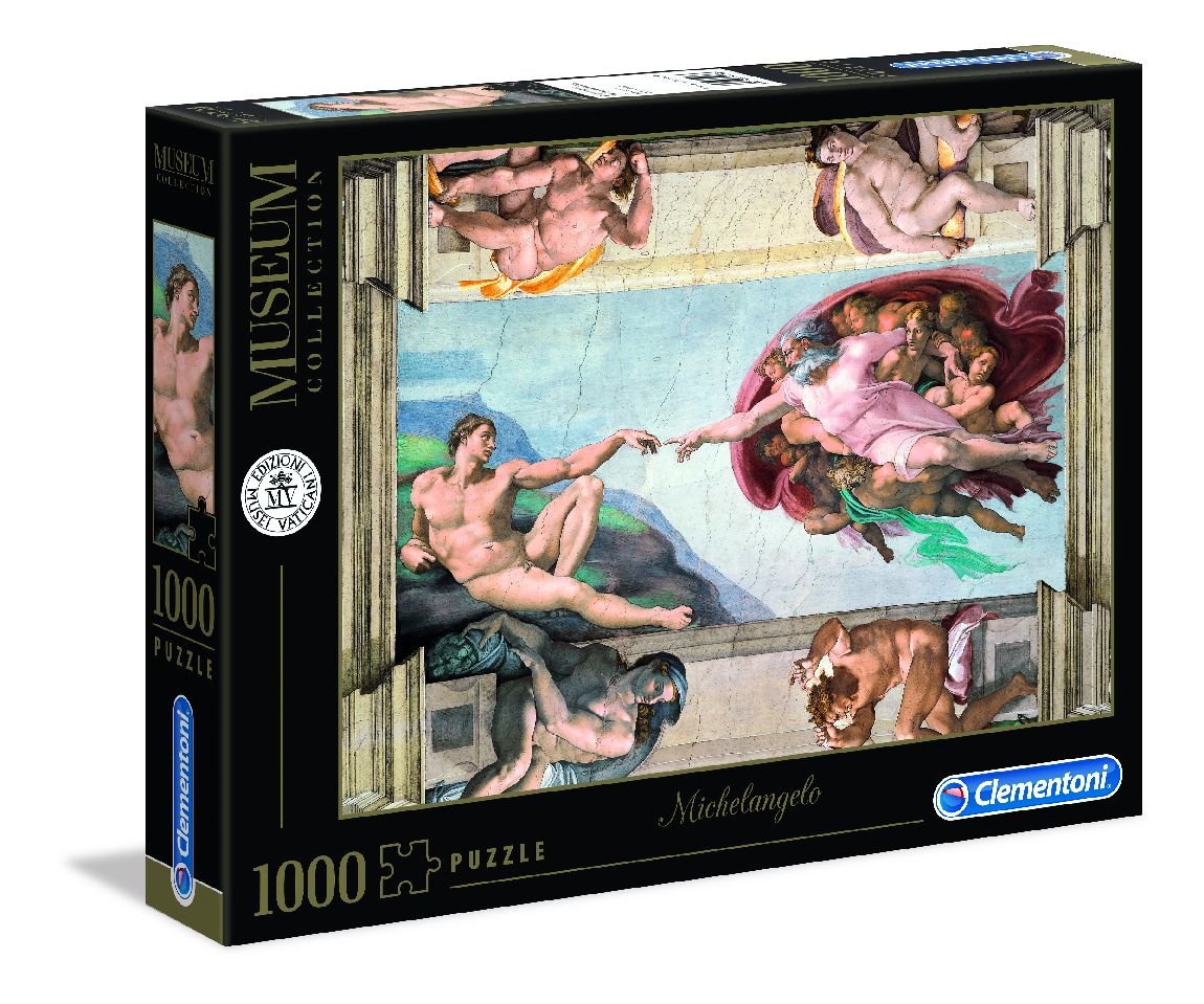 Clementoni Puzzle 1000 elementów Museum - Stworzenie człowieka