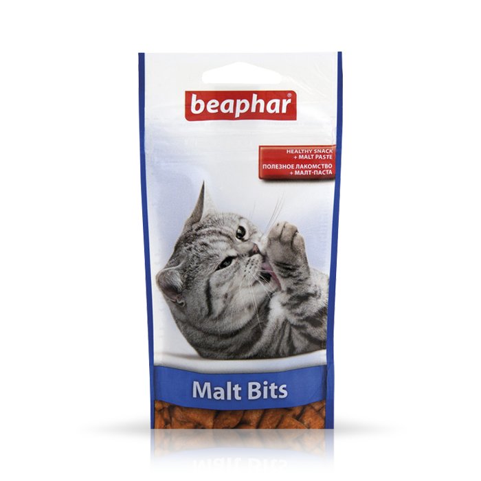Beaphar Malt Bits witaminowy przysmak z maltpastą 150g